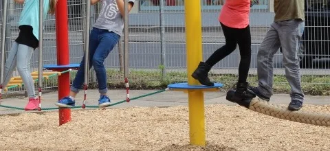 Neue Kletterlandschaft eingeweiht